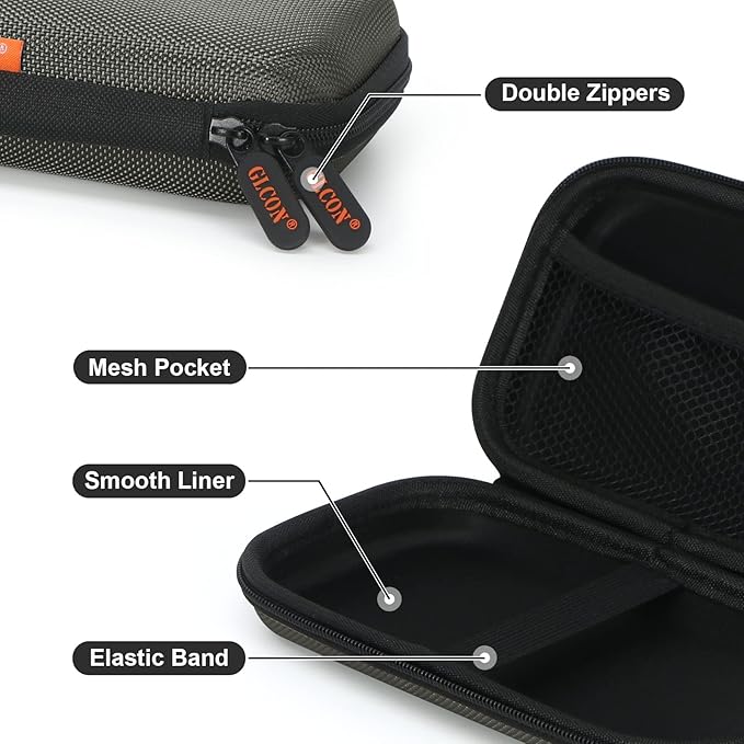 GLCON Dustproof Carrying Case Electronic Accessories Cable Organizer - Image 4