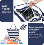 Beach Pool Bags Tote for Women Ladies Large Gym Tote Carry On Bag - Image 3