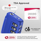 Puroma 2 Pack TSA Approved Luggage Locks, 4 Digit Combination Travel Locks - Image 2