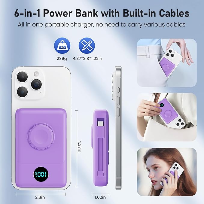 Magnetic Portable Charger for iPhone - Image 7