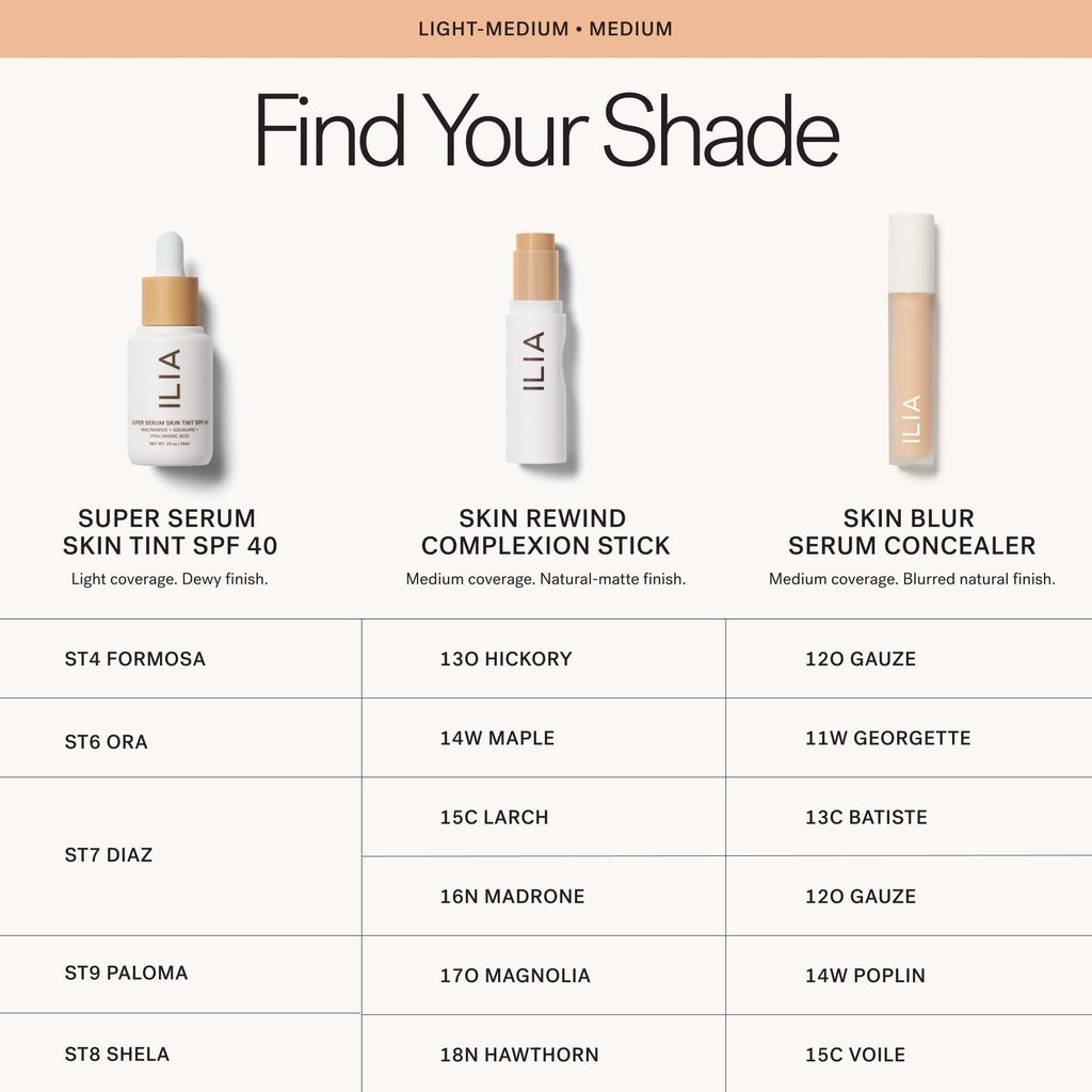 Super Serum Skin Tint SPF 40 (ST7 Diaz | Light-medium with neutral undertones)