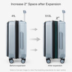 Hanke Grace Expandable Carry On Luggage - Image 5