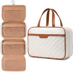 Travel Toiletry Bag for Women Hanging Travel Toiletry Organizer for Full-sized by Boetru