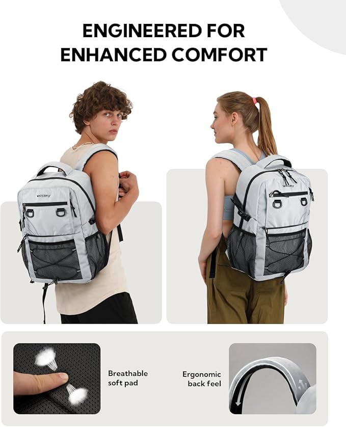 WATERFLY Travel Hiking Casual Backpack: 22L Lightweight Everyday Outdoor City - Image 2