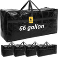 4 Pcs 66 Gallon Large Moving Bags by Clysee