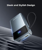 Portable Charger Power Bank - 30000mAh 65W Laptop Travel Essentials Battery - Image 8