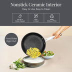 Granitestone 20 Pc Ceramic Cookware Set Nonstick, Complete Pots and Pans Set - Image 5