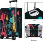 Luggage Cover Washable Suitcase Protector Anti-scratch Suitcase cover Fits - Image 2