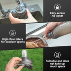 AXEN Soft Flask TPU Foldable Running Hydration Flask, Soft Collapsible Water - Image 4
