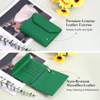 Leather Passport Holder Cover, Passport Book Holder, Rfid Blocking Travel - Image 5