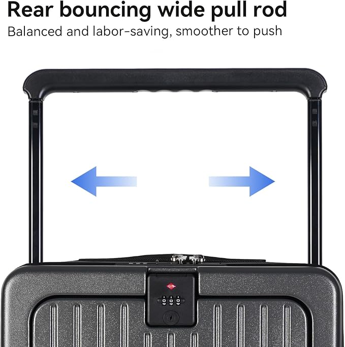 SOKOK Front Pocket Luggage Carry On - Image 3