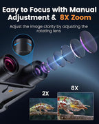 Upgraded Night Vision Goggles, 4k Night Vision Binoculars, 4.55" Large Display - Image 5