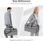 Carry on Garment Bag for Travel, Bukere Convertible Travel Duffel Suit - Image 7