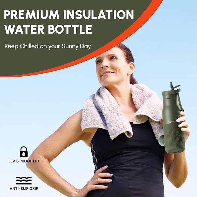 Insulated Stainless Steel Water Bottles - Image 9