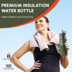 Insulated Stainless Steel Water Bottles - Image 9