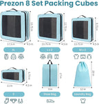 8 Set/6 Set/4 Set Compression Packing Cubes - Image 3