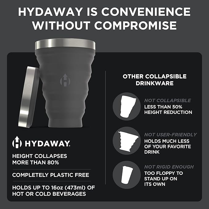 HYDAWAY 16oz Collapsible Pint - Image 6