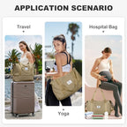 Travel Duffel Bag, Sports Tote Gym Bag, Shoulder Weekender Overnight Bag - Image 3