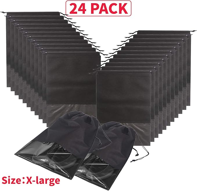 24PCS Travel Shoe Bags Non-Woven - Image 7