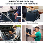 Small Duffel Bag 17 inch Carry On Weekender Bag - Image 2