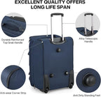 Hanke Large Expandable checked Luggage Suitcases - Image 8