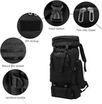 80L 2Pcs Hiking Backpack for Men - Image 7