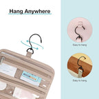 BAGSMART Toiletry Bag Hanging Travel Makeup Organizer - Image 6