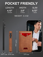 Wallet for Men RFID Wallet - Image 6