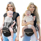 MOMTORY Carryall™ Pro Baby Carrier, Safety-Certified 6-in-1 Ultra Storage Baby - Image 9