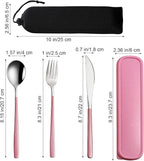 VANRA 3-Piece Portable Travel Utensils Set - Image 2
