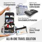 VENTURE 4TH Hanging Travel Toiletry Bag - Image 5