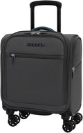 Verage Under Seat Luggage with Wheels, Softside Small Suitcase Spinner Carry On by VERAGE