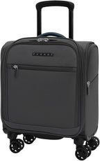 Verage Under Seat Luggage with Wheels, Softside Small Suitcase Spinner Carry On by VERAGE
