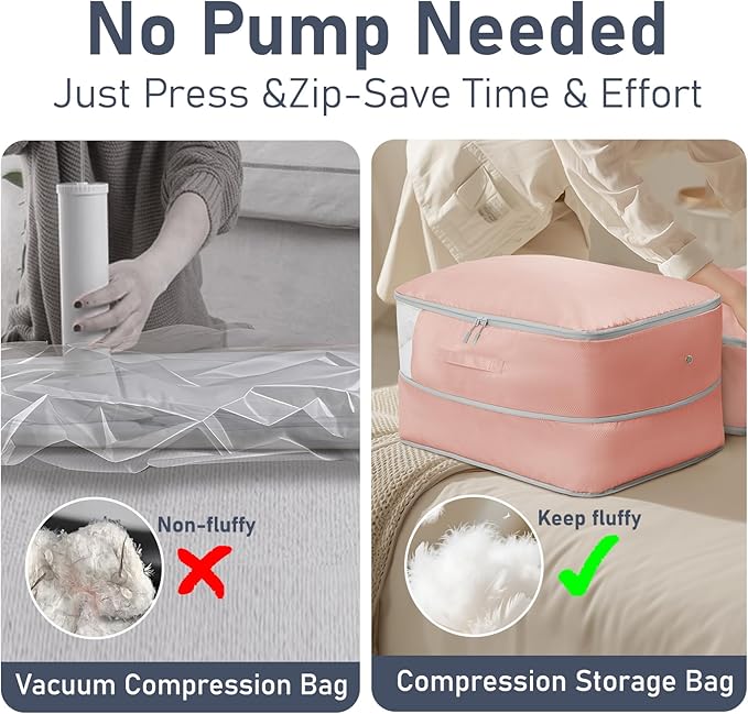 DIMJ Comforter Storage Bag 6 Pack - Image 3