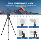 NEEWER TP09 Carbon Fiber Mini Tripod Compatible - Image 3