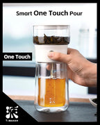 ZENS Modern Tea Pot, Glass Teapot - Image 3