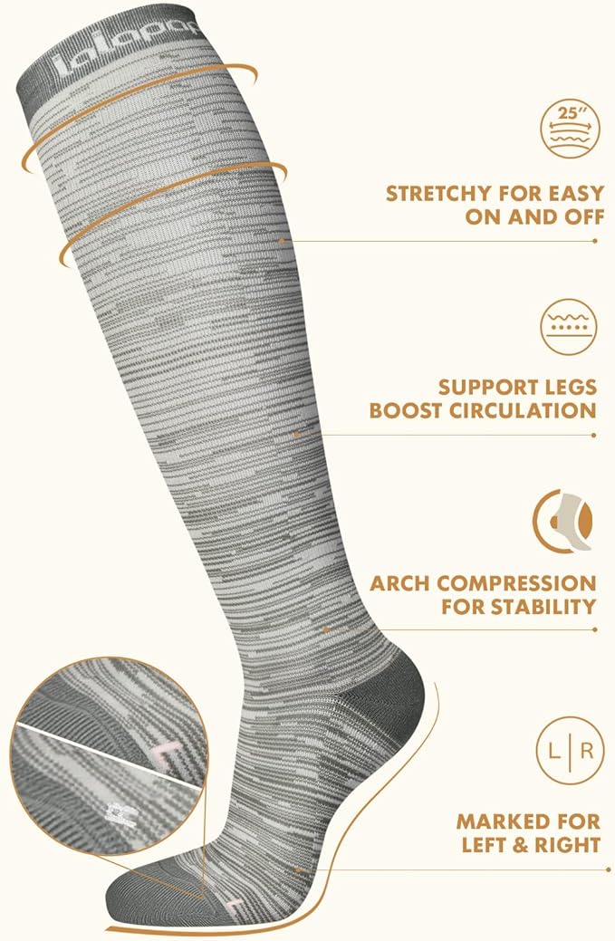 Thick Soft Cotton Compression Socks - Image 5