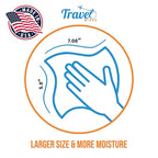 Hand Sanitizing Travel Wipes – 15ct Individually Wrapped | Fragrance-Free - Image 6