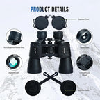 30x50 High Powered Binoculars for Adults, Waterproof Compact Binoculars - Image 6