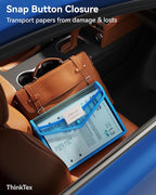ThinkTex Plastic Expanding File Folder, Transparent envelopes - Image 4