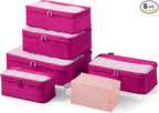 6 Set Compression Packing Cubes by SOARSAIL
