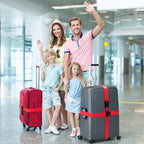 Eccliy 12 Pack Luggage Straps Suitcase Belts Wide Adjustable Packing Straps - Image 7