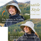 TOP-EX XL/XXL Women’s Wide Brim Bucket Sun Hat - Image 4