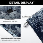 Rain Poncho Jacket Coat Hooded Zipper Style - Image 6
