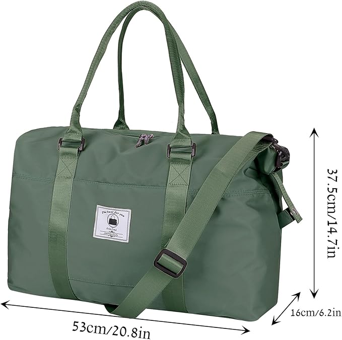 Travel Duffle Bag, Waterproof Sport Tote Gym Bag - Image 2