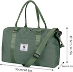 Travel Duffle Bag, Waterproof Sport Tote Gym Bag - Image 2
