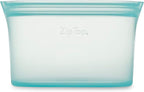Zip Top Reusable Food Storage Bags | Small Dish | Silicone Meal Prep Container - Image 2