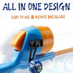 Kids Fishing Pole, Telescopic Fishing Rod, Toddler Collapsible Fishing Rod and - Image 3