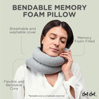 Dot&Dot Twist Memory Foam Travel Pillow - Image 5