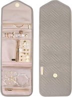 BAGSMART Travel Jewelry Organizer Case Foldable Jewelry Roll - Image 9